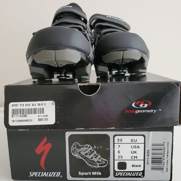 Specialized Sport Mountain Bike Indoor Cycling Shoes | Like New | 8.5 | BLK - Picture 10 of 15